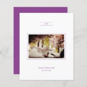 バジェッ結婚トズフォトコラージュマニ感謝してい引用文  (正面/裏面)