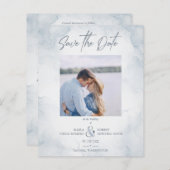 バジェ結婚ットの手絵を描の効果写真カップル (正面/裏面)