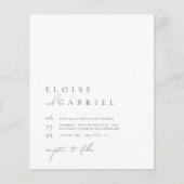 バジシンプルューモダンBoho Minimalist結婚 Photo's (正面)