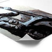 バジスタホムブレOインディアンインクアートワークインプレソンズ ポスター (角)