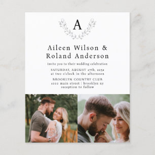 バジフォーマルュクラシックーMonogram 3写真結婚s