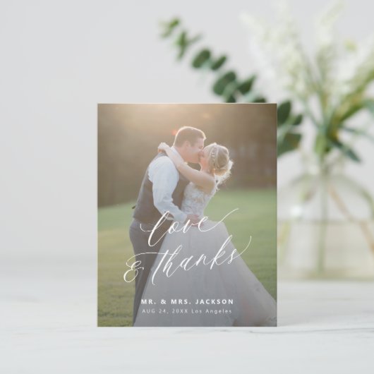 バジモダンュシンプルーの写真結婚の愛と感謝してい愛 (スタンド正面)