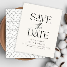 バジモダンュシンプル結婚ーのクリームブラックエレガント