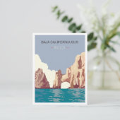 バジャカリフォルニアシュルメキシコヴィンテージトラベル ポストカード (スタンド正面)