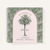 バジャカリフォルニアシュル | パームツリートラベルジャーナル ノートブック (正面)