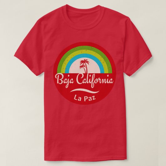バジャカリフォルニアメキシコ Tシャツ (デザイン正面)