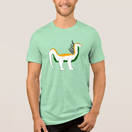 バジャダサウルス恐竜大人Tシャツ トライブレンドＴシャツ