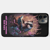 バジャブックワ読ルドフラワーコテージコアカスタム Case-Mate iPhoneケース (裏面(横))