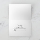 バジャマパーティーキュートパジャマパーティの招待状ヒツジ 招待状 (内部)