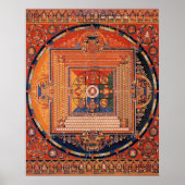 バジャラドゥタンカの曼荼羅 ポスター (正面)