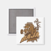 バジャロック！ マグネット (正面/裏面)