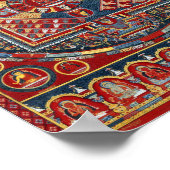 バジュラヴァリシリーズのチベット語4マンダラ ポスター (角)