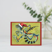 バジリスクとのクリスマス シーズンポストカード (スタンド正面)