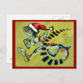 バジリスクとのクリスマス シーズンポストカード (正面/裏面)