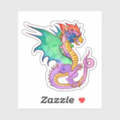 バジリスク・マゼンタ中世 シール (シート)