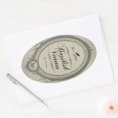 バジリスクVenomハロウィーンJARステッカーラベル 楕円形シール (封筒)