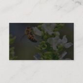 バジルを汚染するハチ 名刺 (裏面)