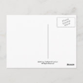 バジルインフィルドギンキュウリマーティーニレシピはがき ポストカード (裏面)