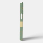 バジルグリーンと金ゴールドクイーンビー Case-Mate iPhoneケース (裏面 / 右)