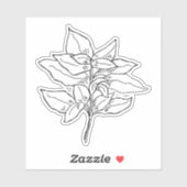 バジルステッカー シール (シート)