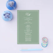 バジル・グリーン結婚・プログラムに費やされた予算 チラシ (シングル)