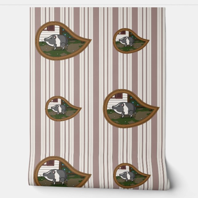 バジル・ザ・ピグ 壁紙 (ほどく)