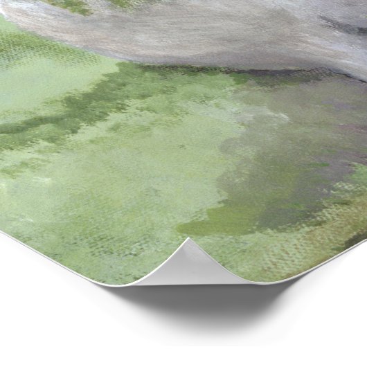 バジル・バニー - プリント (角)