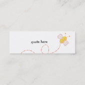 バジー・ビー スキニー名刺 (裏面)