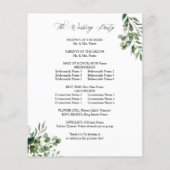 バジ葉ュー金ゴールドの結婚儀式 チラシ (裏面)