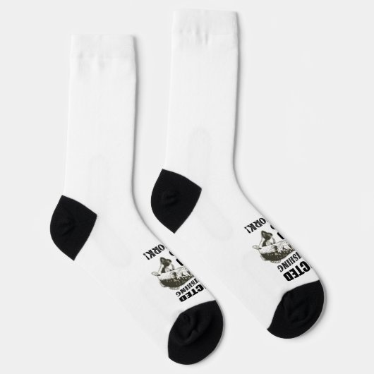 バスおもしろい魚釣り引用文ワークスポーツフィッシュ ソックス (右)