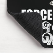 バスおもしろい魚釣り引用文ワークスポーツフィッシュ マウスパッド (コーナー)