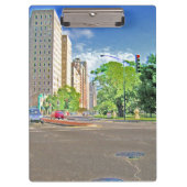 バスでストップ クリップボード (正面)