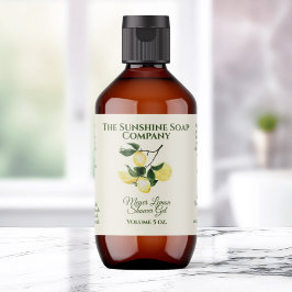 バスと体製品ラベル – lemon – 長方形 ラベル