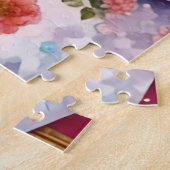 バスにいるかわいいユニコーン ジグソーパズル (側面)