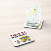 バスのコースターの下に私を投げ込んだ コースター (右側)