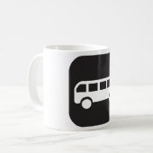 バスのシンボル コーヒーマグカップ (正面左)