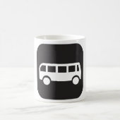 バスのシンボル コーヒーマグカップ (中央)