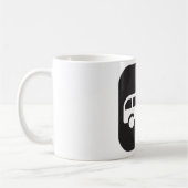 バスのシンボル コーヒーマグカップ (左)