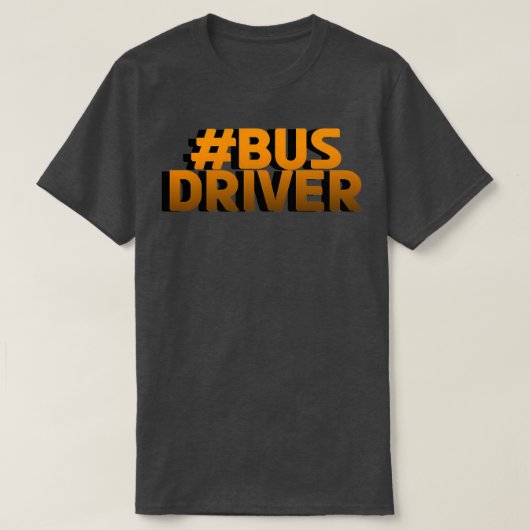 バスのドライバ最高のの贈り物x27s日 tシャツ (デザイン正面)