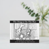 バスのドラゴンだ。 ポストカード (スタンド正面)