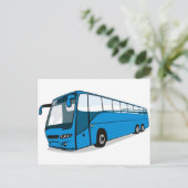 バスのバス乗り場 ポストカード (スタンド正面)