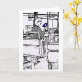 バスの安全運転🚎 カード (黄色い花)