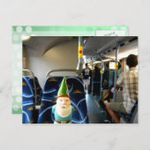 バスの小人 ポストカード (正面/裏面)