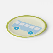 バスの標識 ペーパープレート (アングル)