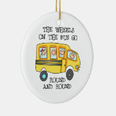 バスの車輪 セラミックオーナメント (右)