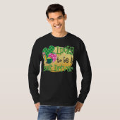 バスの運転手として幸運St Patrick S Day Tシャツ (正面フル)