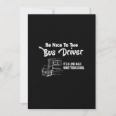 バスの運転手には長い間歩いて帰るのが良い シーズンカード (正面)