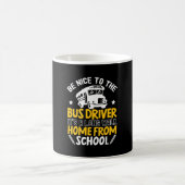 バスの運転手に優しい コーヒーマグカップ (中央)