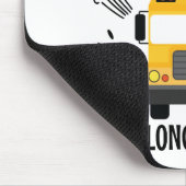 バスの運転手に優しく家まで歩いて帰る マウスパッド (コーナー)