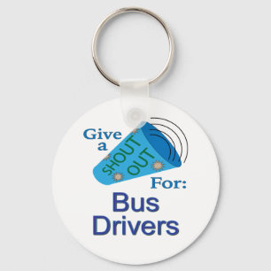 バスの運転手に声を出す キーホルダー